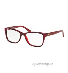 Coach HC6129 Eyeglasses-(5532) Berry Laminate/Demo-54mm