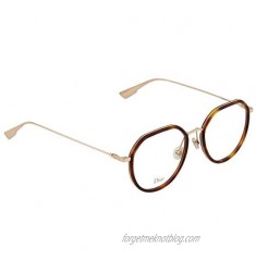 Dior StellaireO9 Havana/Clear Lens Eyeglasses