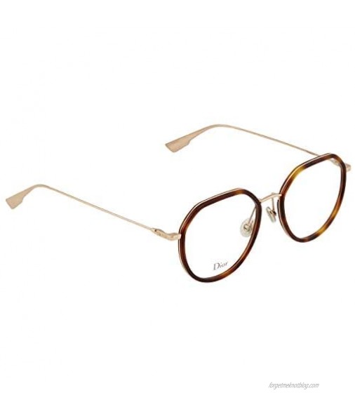 Dior StellaireO9 Havana/Clear Lens Eyeglasses