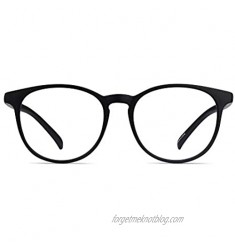 EyeBuyDirect - Chilling Unisex Round Black Blue Light Blocking Glasses