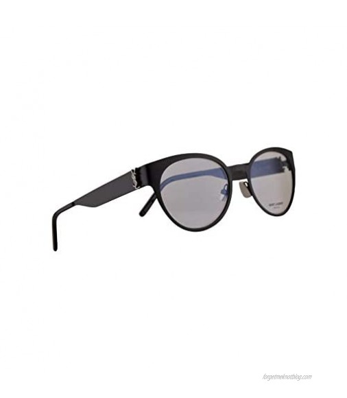 Saint Laurent SL M45 Eyeglasses 52-19-140 Matte Black w/Demo Clear Lens 002 SLM45