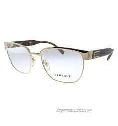 Versace Women's Eyeglasses VE1264 VE/1264 1460 Gold Full Rim Optical Frame 54mm