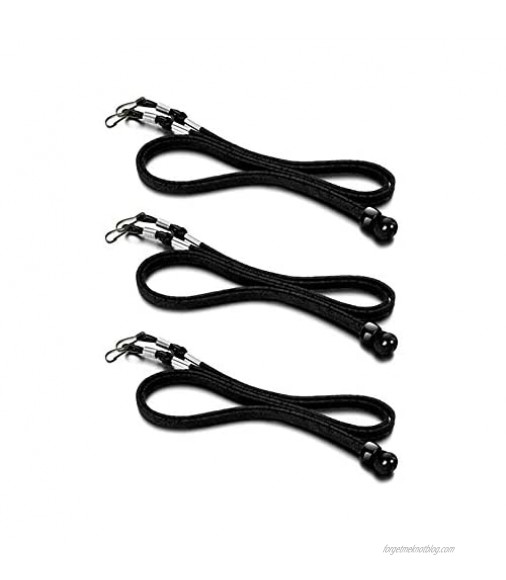 2 in 1 Lanyard for Face Mask and Glasses Lanyard Ear Pressure Relief 3-Pack