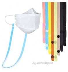 CANDY 8 Pack - Face Mask Eyeglass Lanyard - Cotton 100% Convenient Washable Mask Holder Handy Suitable for All