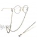 CosTimo Fashion Women Glasses Mask Eyeglass Sunglass Chain 18K Gold Plated