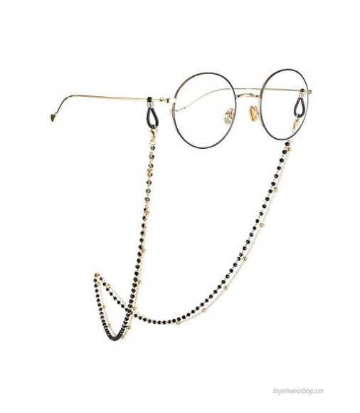 CosTimo Fashion Women Glasses Mask Eyeglass Sunglass Chain 18K Gold Plated