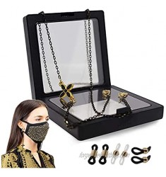 Designer Face Mask Chains and Cords Glasses Chain Mask Lanyards for Women Stylish Mask holders around Neck for women