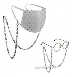 Eyeglass Chains for Women  Mask Chains and Cords for Women  LACE INN Chain for Mask Around Neck Women