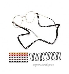 Face Shield Bandanas Lanyard  Colorful Boho Eyeglass Chains Glasses Strap Holder Necklace Retainer Cords around Neck