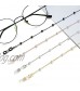Glasses Chain Holder (4PCS) Reading Eyeglass Necklace Lanyard for Women Men