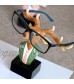 GUIRONG Fun Eyeglass Holder Display Stands - Home Office Decorative Glasses Accessories (Deer)