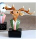 GUIRONG Fun Eyeglass Holder Display Stands - Home Office Decorative Glasses Accessories (Deer)