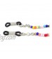 Honbay 2PCS Colorful Beaded Eyeglass Chain Sunglass Holder Glasses Strap Lanyards for Women and Girls (Flower)