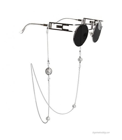 Kalevel Eyeglass Holder Necklace Eyeglass Chain Beaded Glasses Sunglasses Chain Eyeglass Chains and Cords for Women