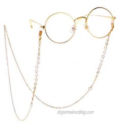 LUFF Anti-Skid Reading Glasses chain Glasses Strap retro metal chain sunglasses glasses holder