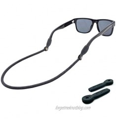 Premium Slim Cork Leather Sunglass Strap Eyeglass Chain – Fits All Glasses - 2 Sizes Incl. – 1/4" Strap for Sunglasses