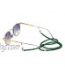 Rainbow safety Eyeglasses Holder Gemstone Beaded Chain Retainer for Sunglasses Necklace RC
