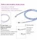 RichLadys Glasses Strap Eyeglass Chains for Women Face Covers Beaded Chains Sunglasses Strap Holder Glasses Mask