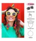 VINCHIC Colorful Beaded Eyeglass Chain Sunglass Holder Mask Lanyard Strap Eyeglass Necklace Chain Cord for Women (boho tassel)