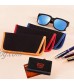 3 Pack Reading Glasses Pouch - Soft Eyeglasses Bag Portable Cloth Eyewear Case