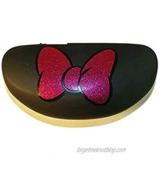 Disney Minnie Mouse Glitter Bow Extra Large Eyeglass Case