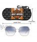 EKOFECK Sunglasses Soft Case with Carabiner Portable Travel Ultra Light Neoprene Zipper Eyeglass Case Glasses Case