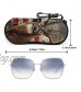 Sunglasses Soft Case Ultra Light Portable Neoprene Zipper Eyeglass Case with Belt Clip for Women Men