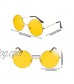 12 Pairs Round Sunglasses Retro 60's Style Circle Tinted Lens Glasses Vintage Round Hippie Sunglasses for Men Women