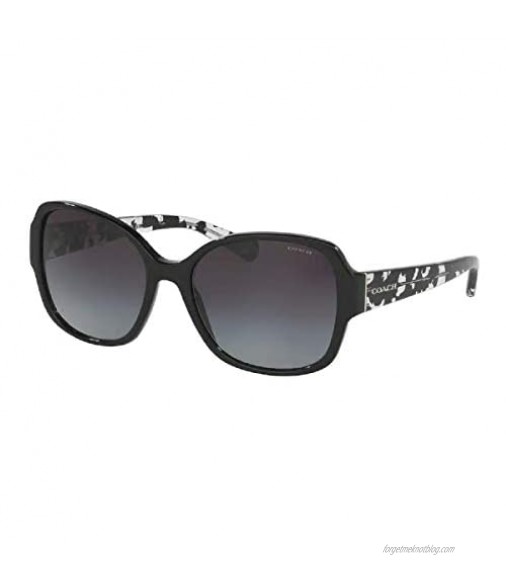 Coach HC8166 Butterfly Sunglasses for Women + FREE Complimentary Eyewear Kit