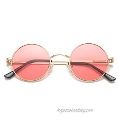 COASION Retro Small Round Polarized Sunglasses John Lennon Style Circle UV400 Sun Glasses