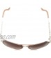 Jessica Simpson Women's J5702 Metal Aviator Sunglasses with 100% UV Protection 60 mm