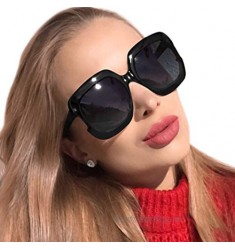 MuJaJa Polarized Sunglasses for Women  Sunglasses-Retro Oversized Eyewear with UV400 Protection
