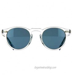 Oliver Peoples 5217-S Gregory Peck Sunglasses 1101/R8 Translucent Crystal Photochromic VFX Lenses