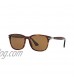 Persol PO3164S Rectangular Sunglasses Havana/Brown Polarized 56 mm