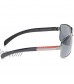Prada Sport PS54IS Sunglasses-5AV/5Z1 Gunmetal (Polarized Gray Lens)-65mm