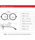 Pro Acme PA3447 Classic Crystal Glass Lens Retro Round Metal Sunglasses 50mm