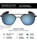 Randolph USA | Matte Black Classic Aviator Sunglasses for Men or Women 100% UV