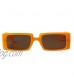 Rectangle Sunglasses For Women Men 90s Vintage Fashion Square Sunglasses