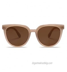 SOJOS Polarized Sunglasses for Women Men Fashion Trendy Round Style UV Protection Lens My Mind SJ2175