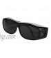 Sunny Pro Fitover Sunglasses Polarized Lens Cover Wear Over Prescription Glasses