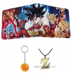 Anime Wallet Young Men and Women Students Short Wallets Japanese Cartoon Comics Purse (Color H)