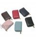 Earnda RFID Credit Card Holder Genuine Leather Zipper Card Case Wallet for Women Small Accordion Wallet