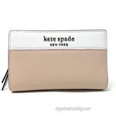 Kate Spade New York Cameron Medium Bifold Wallet (Warm beige/multi)