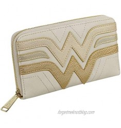 Loungefly x Wonder Woman Gold Logo Small Wallet