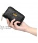 imeetu RFID Credit Card Holder Small Leather Zipper Card Case Wallet for Women