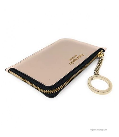 Kate Spade New York Medium L-Zip Card Holder Keychain Ring