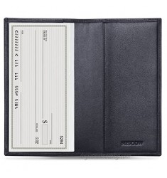 HISCOW Minimalist Checkbook Cover - Full Grain Leather