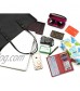 Leather Checkbook Cover RFID Wallets For Women Duplicate Check Card Pen Holder