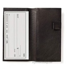 Leatherology Deluxe Checkbook Cover with Divider