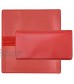 Red Vinyl Checkbook Cover Top Tear Personal Vinyl Checkbook Cover